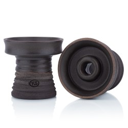 KS Appo Player Μπωλ Ναργιλέ Black-Matt Black